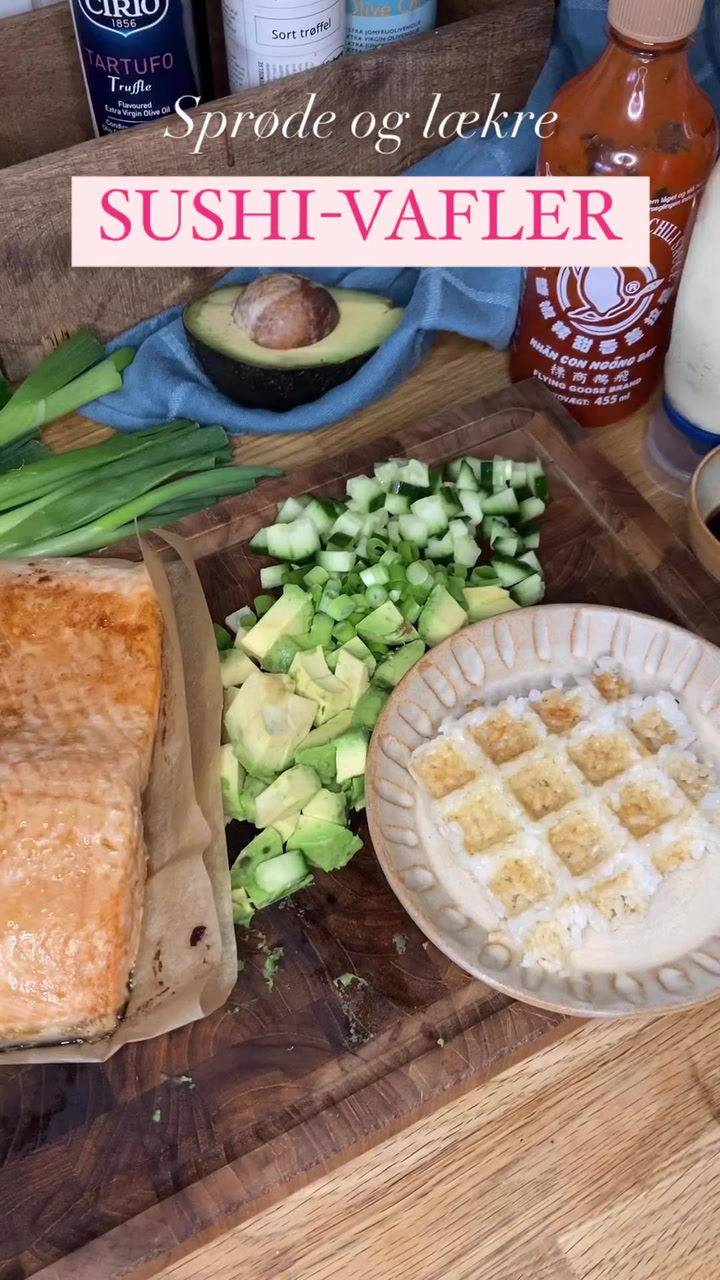 Sushi-vafler