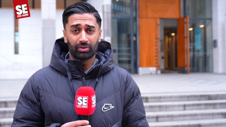 Papprinsen i knæ: Dramatisk optrin i retten